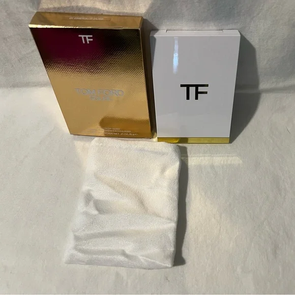 🌟NIB🌟TOM FORD ✨Emerald Dusk✨ SOLEIL SUMMER EYE COLOR QUAD - Picture 4 of 7